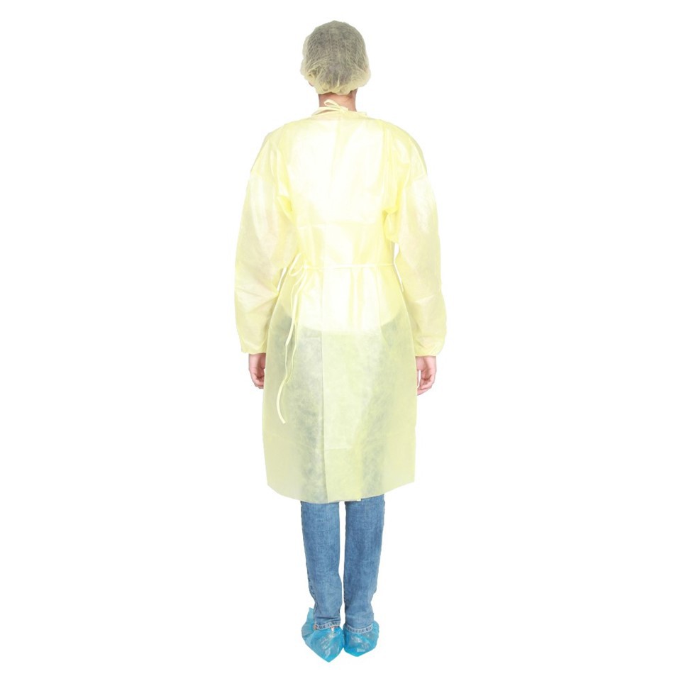 Disposable Yellow Gowns