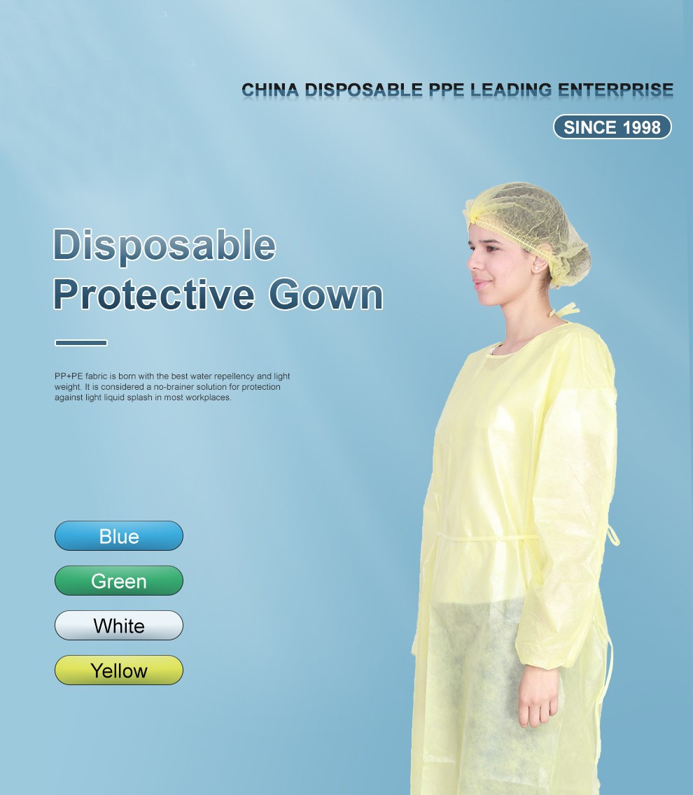 disposable yellow gowns disposable yellow gowns
